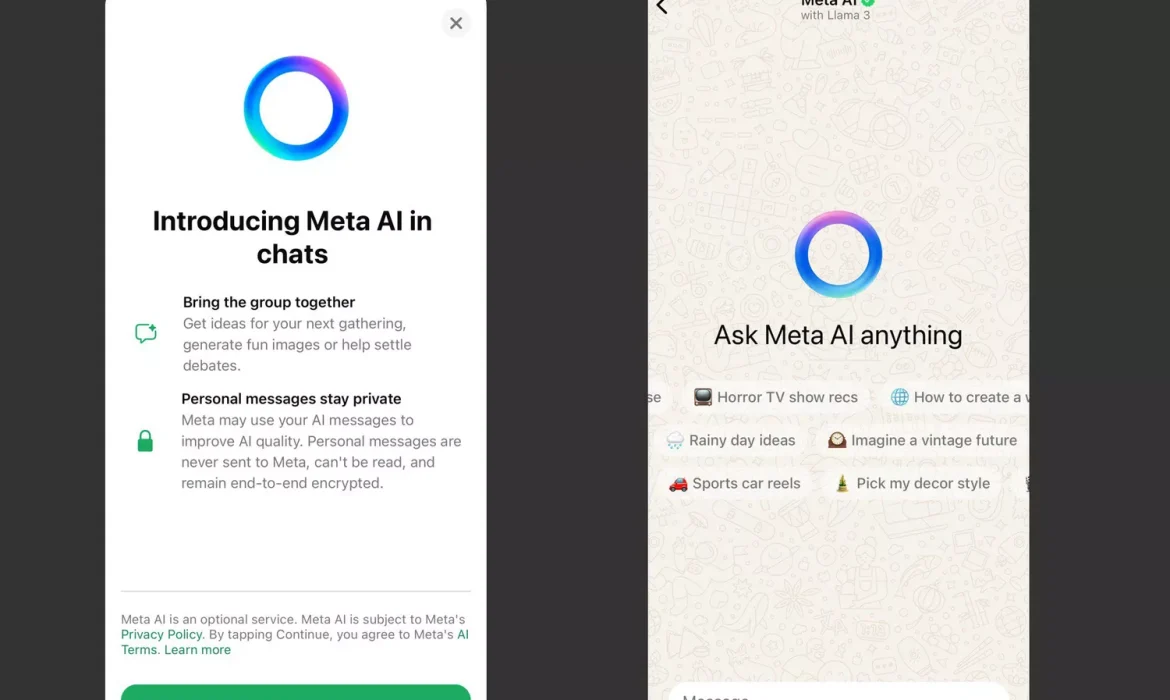 meta ai in whatsapp